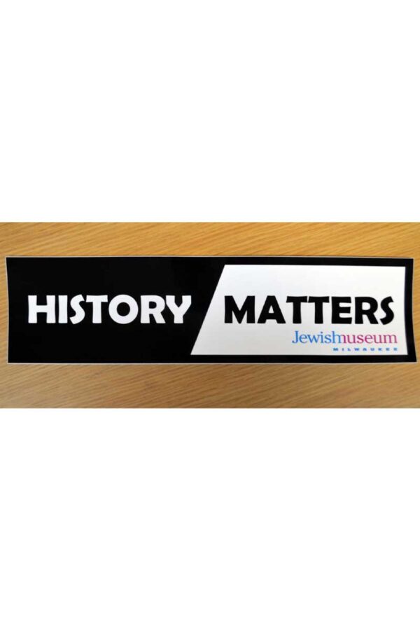 History Matters Bumper Sticker img