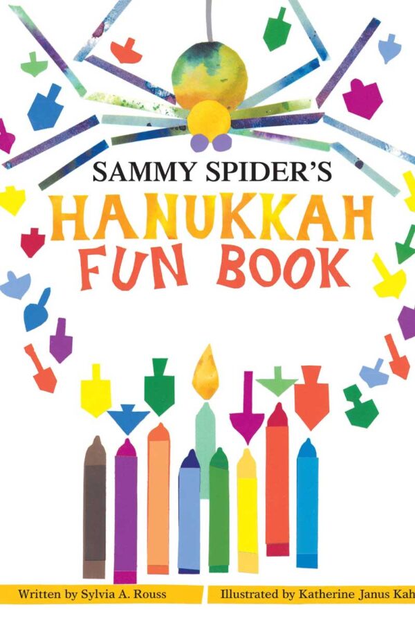 Sammy Spiders Hanukkah Fun Book cover img