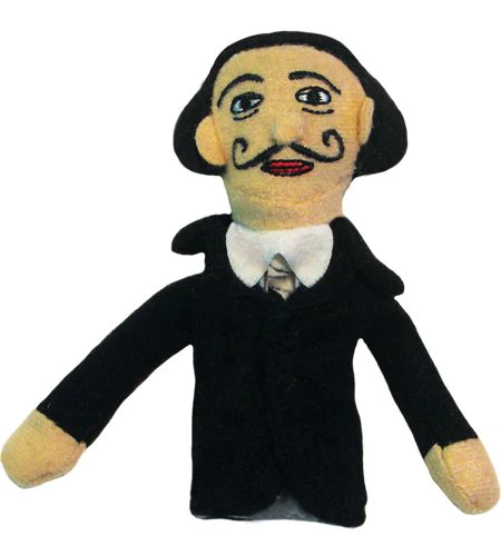 salvador dali finger puppet