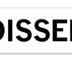 I dissent sticker