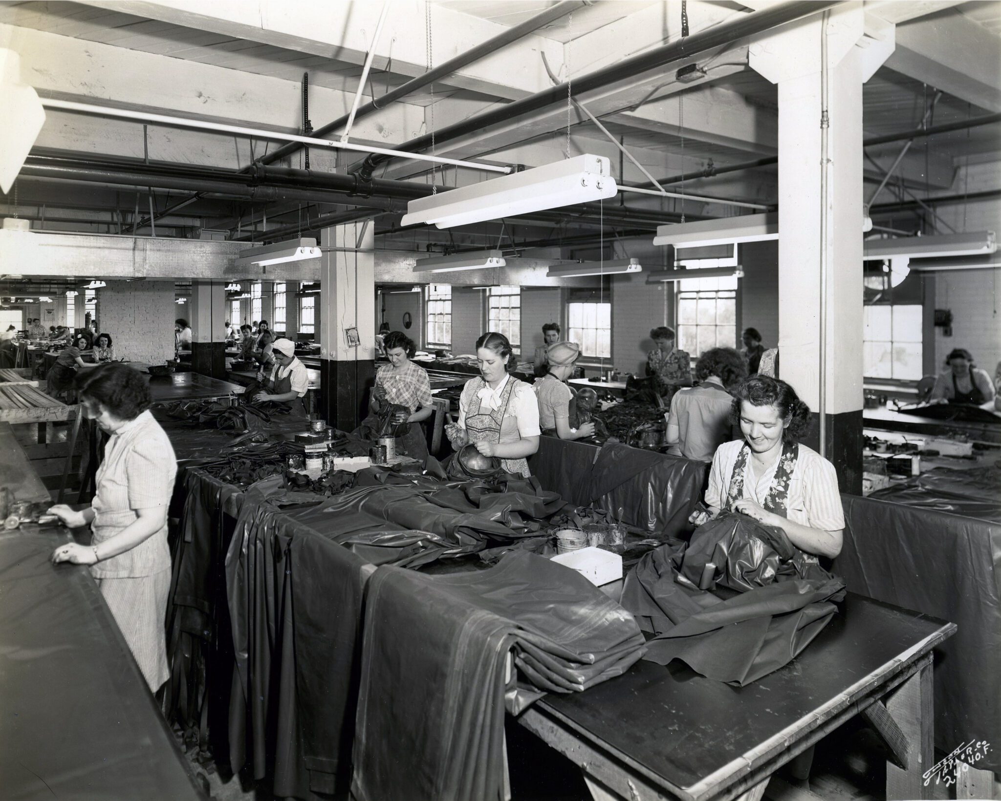 Grossman, Sylvia Photo of production line c. 1943 8