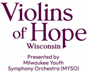 VOH vert logo purple presented